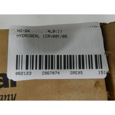 Hydroseal 138Cfm Steel Threaded 100Psi 1/2In Npt Relief Valve 1CRV00F/B5